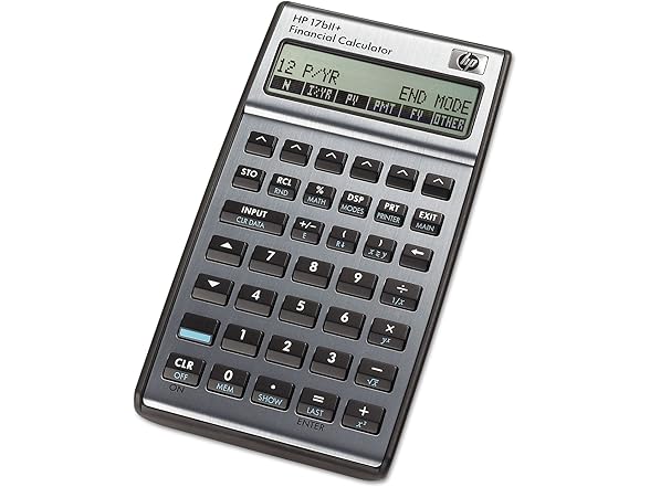 hewlett packard HP 17BII+ Hewlett Packard Financial Calc