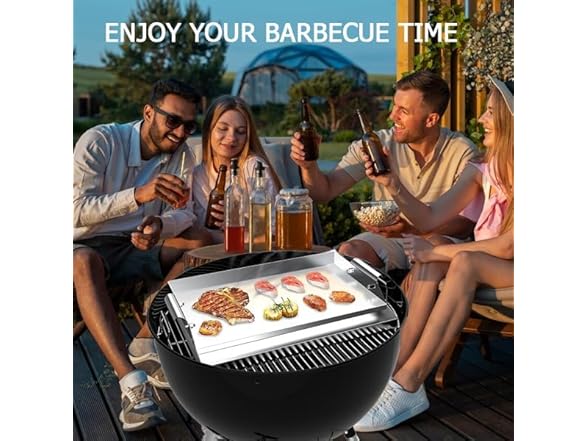 IULULU Stainless Steel Griddle (17" x 12")