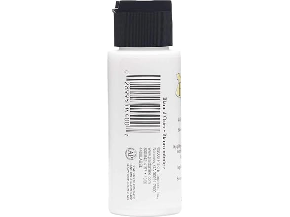 FolkArt 4400 Fabric Brush On Acrylic Paint