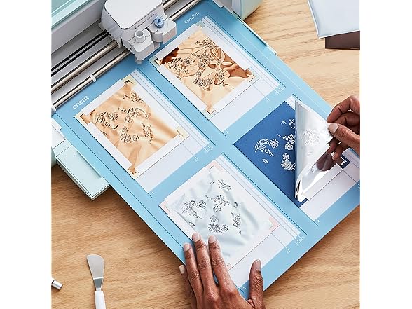 Cricut Foil Transfer Cards, R10 Royal Flush Sampler