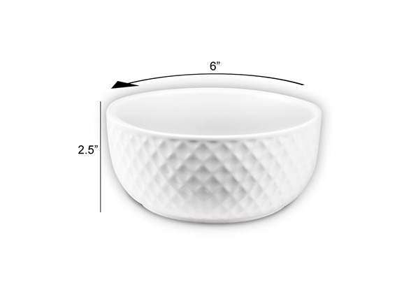 Le Regalo 4 Piece Stoneware Bowl Set
