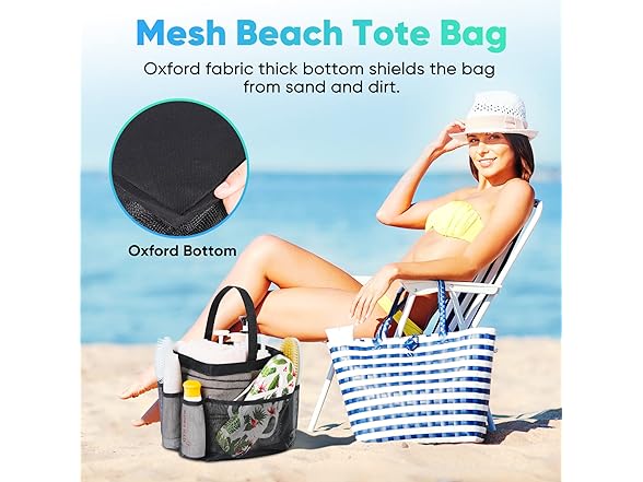 EUDELE Mesh 8-Pocket Portable Caddy