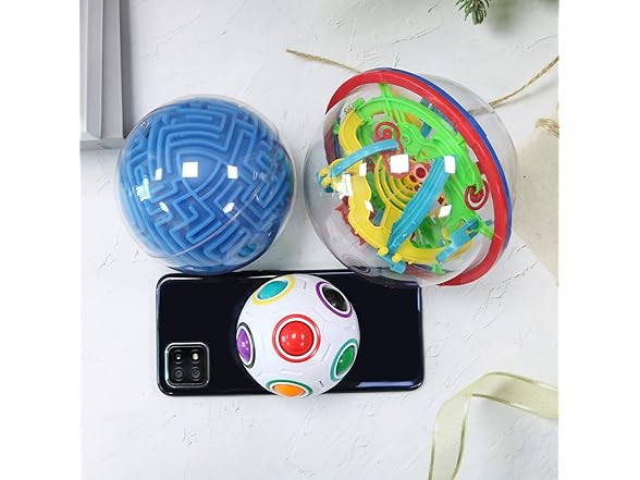 SOBIVA 3D Maze Puzzle Ball Game - Magic Rainbow