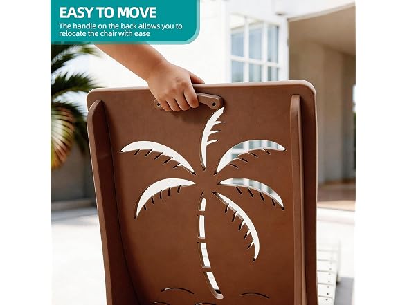 zzwhom Folding in Pool Lounge Chair Set of 2