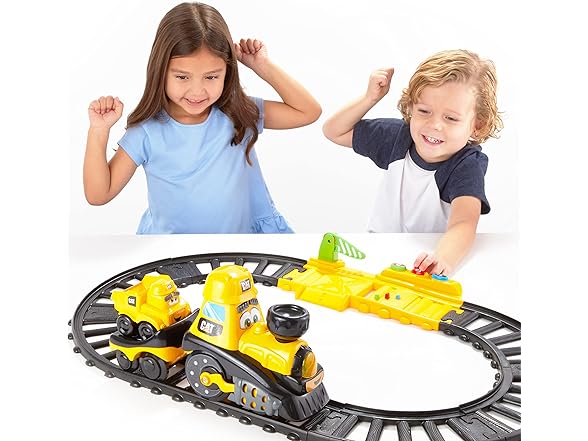 CAT Construction Toys, Power Track Friends Train Set