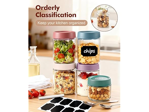 Cozyverge Overnight Oats Containers