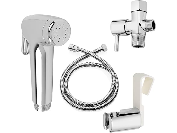 Brondell WS-31C Rinslet Handheld Chrome Bidet Sprayer