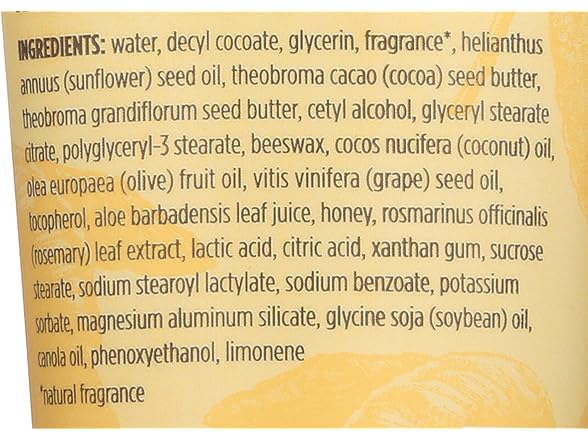 BURTS BEES Cocoa And Cupuacu Butter Body