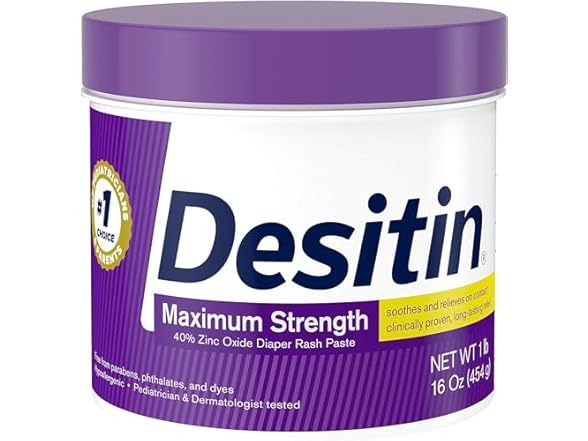 Desitin Maximum Strength Baby Diaper Rash Cream