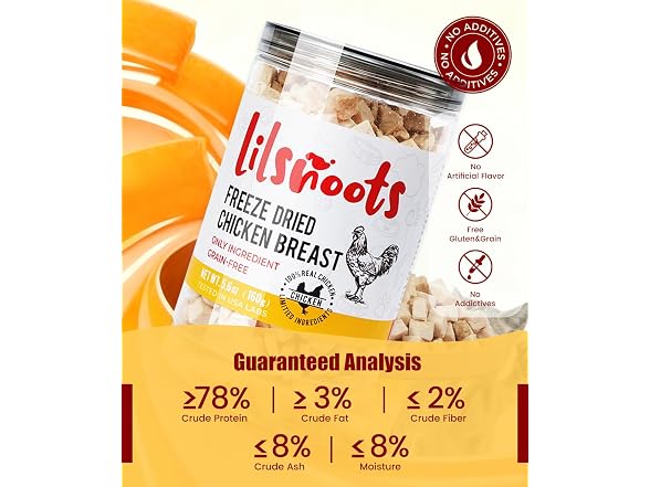 LILSNOOTS Freeze Dried Chicken Treats