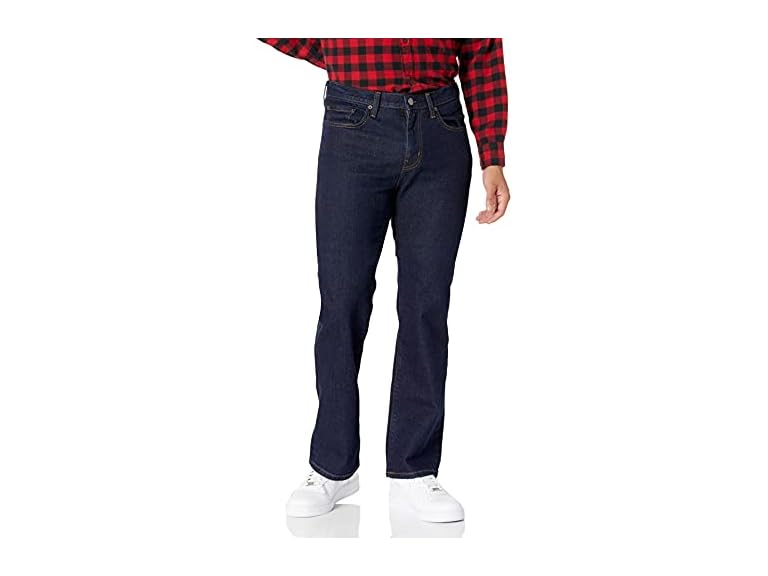 Amazon Essentials Men Straight-Fit Bootcut Black - Gallery 17