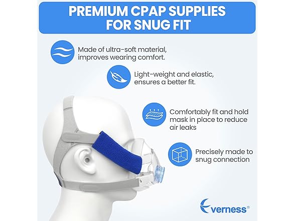 Headgear With Cushions for CPAP F20