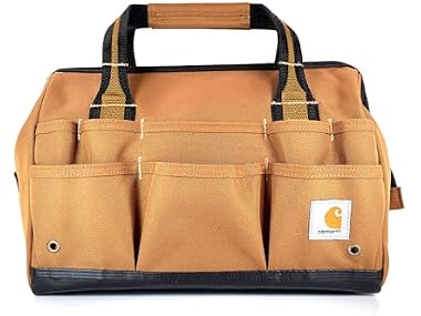 $29.99, Was $69.99, 57% Off! Carhartt Gear B0000351 14-Inch 25 Pocket Heavyweight Tool Bag dealfomo