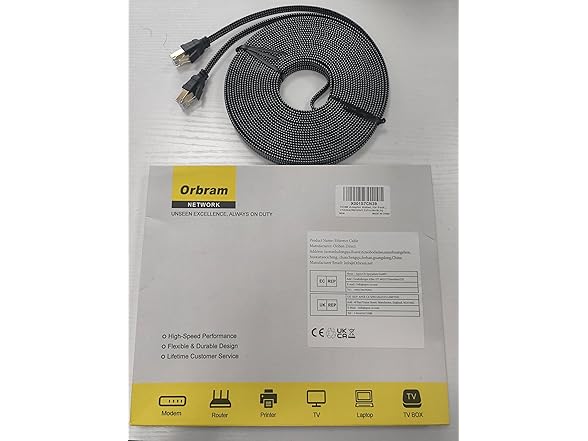 Orbram Cat 8 Ethernet Cable