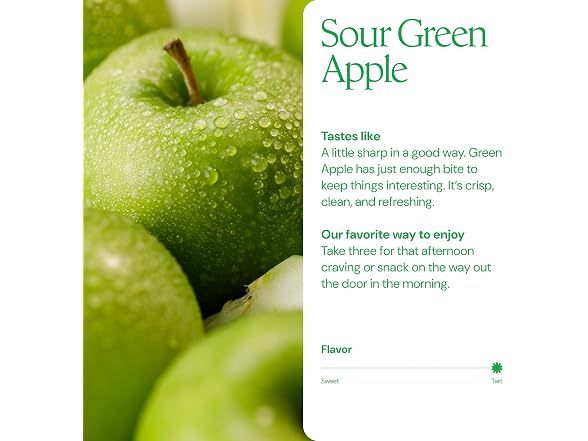 Create Creatine Gummies Sour Green Apple