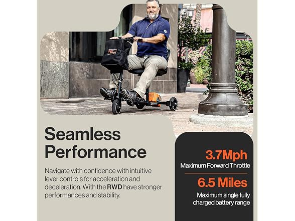 SuperHandy Passport Scooter 3W 6.5mi