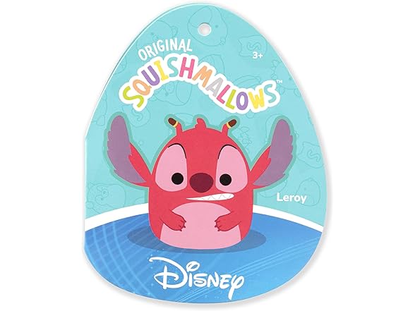 Squishmallows Original 14in Disney Leroy Plush (Large)