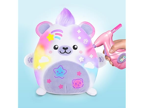 Canal Toys Airbrush Plush Kawaii Squish Bear