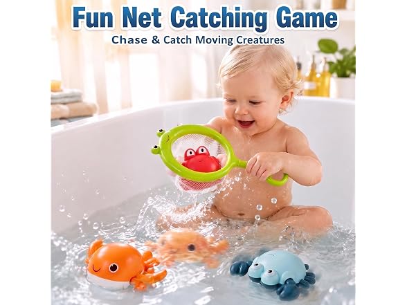 ZHFUYS 12Pcs Bath Toys for Toddlers