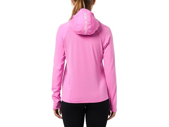 HUK Women's Icon Hoodie Fishing Sun Shirt (Medium)