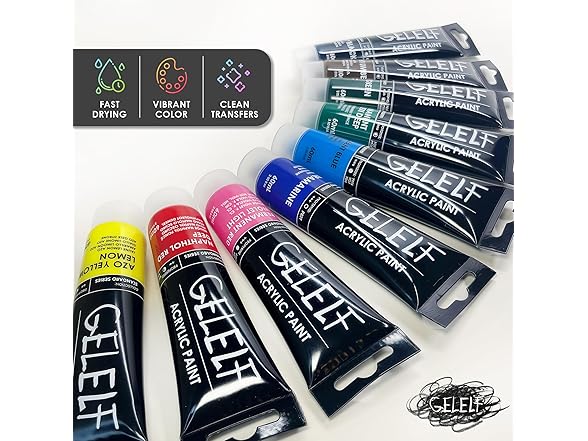 GELELF Acrylic Paints