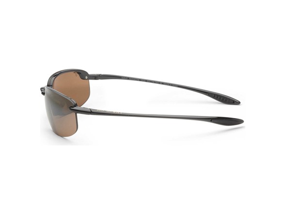 Maui Jim Men's 64mm Black/Bronze Polarized Sunglasses