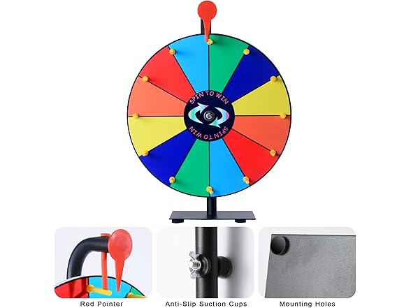 12 Slots Prize Wheel