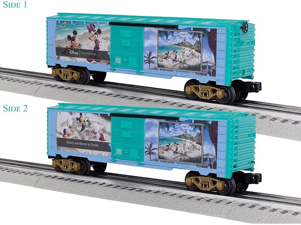 Lionel Disney Mickey & Minnie O Gauge Boxcar