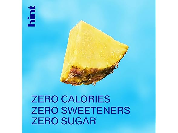 12PK Hint Water Pineapple, Pure Water Infused w/ Pineapple