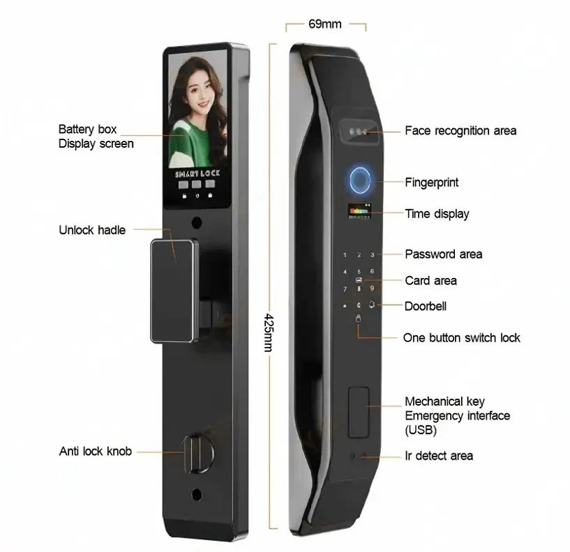 3D Face Recognition Door Lock - Gallery 19