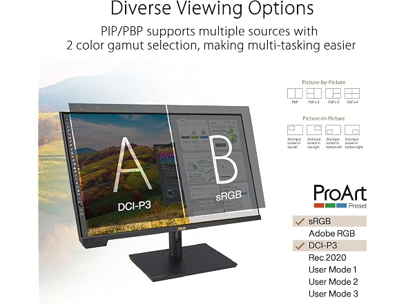 ASUS ProArt PA32UCXR 32" Mini-LED Professional Display Monitor