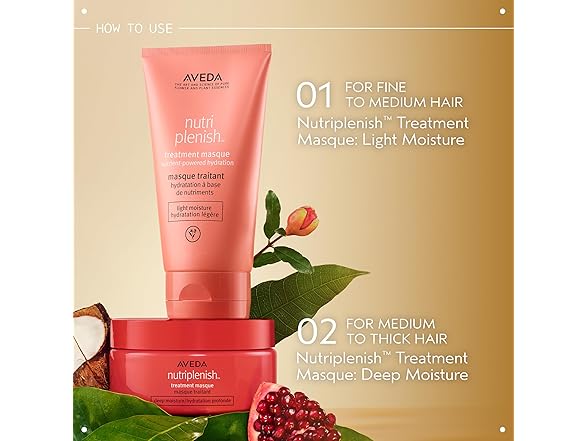 Aveda Nutriplenish Treatment Masque Light Moisture, 5 oz