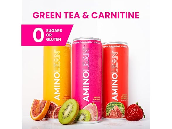 RSP AminoLean Cherry Lime Energy, 12pk