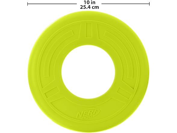 Nerf Dog 13in 2-Ring Strap Tug - Blue/Green
