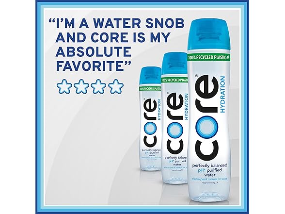 12PK Core Hydration Perfectly Balanced Water