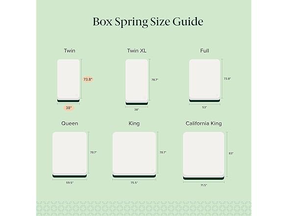 Zinus 4 Inch Quick Lock Smart Box Spring