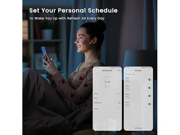 Afloia Smart Air Purifier Up to 1,076 sq ft