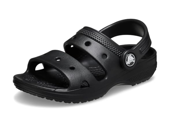 Crocs Classic Kids Black Sandal