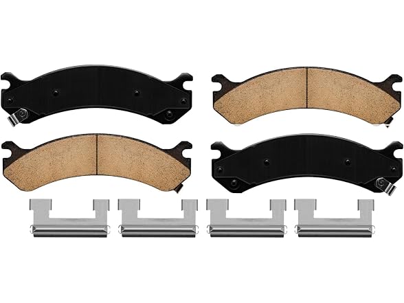 Detroit Axle - 4pc Brake Pads for 1999-200