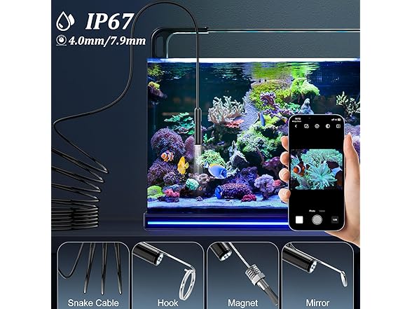 ENNOVOR Endoscope Camera with Light