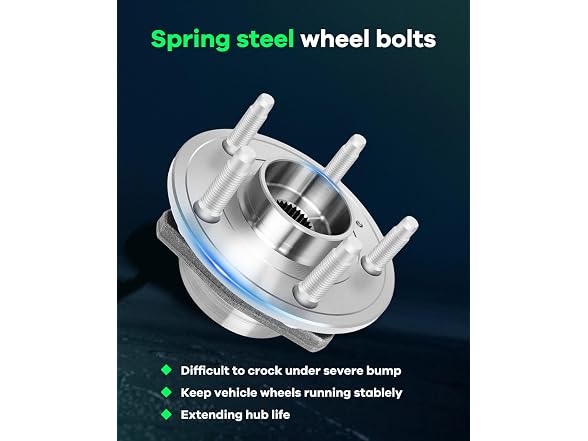 SCITOO 513282 Wheel bearing And Hub Assembly w/ABS