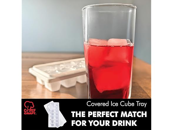 Chef Craft Chef Craft Ice Cube Tray with Lid