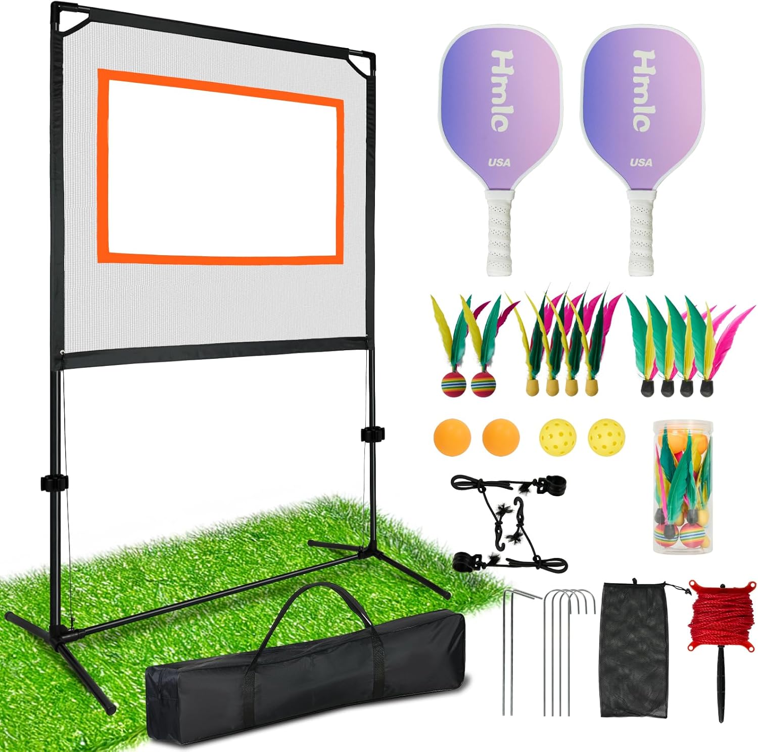 Family Paddle Game with Net - Gallery 3