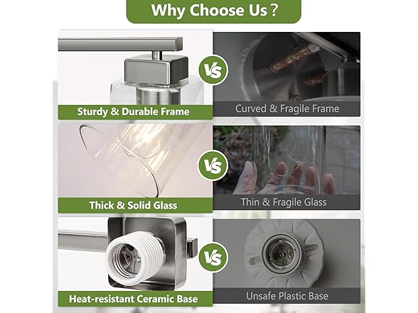BesLowe 4-Light Light Fixture