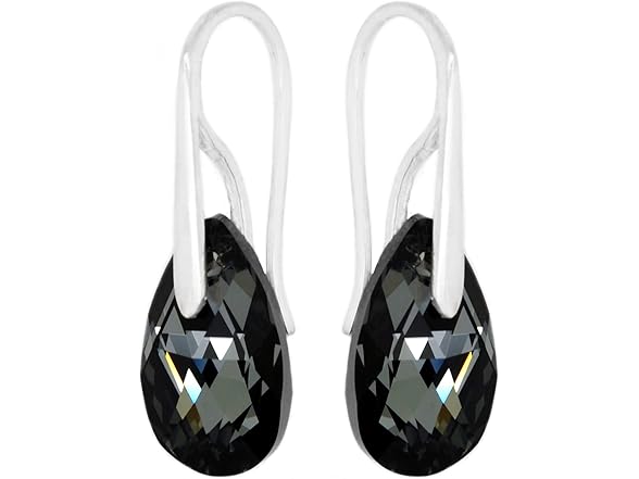 ROYAL CRYSTALS Teardrop Earrings Silver 925