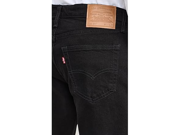 Levi's Men's 511 Slim Jeans, Black Knight