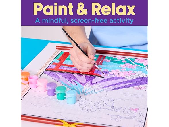 Faber-Castell Paper Scroll Painting Kit, Mount Fuji