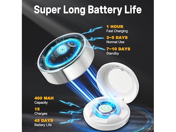FAHKNS Smart Health Ring for Women