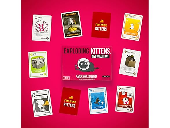 Exploding Kittens NSFW Edition 2-5 Players
