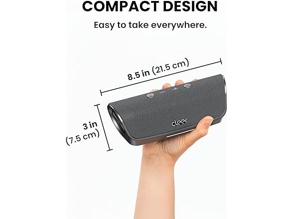 (NEW) Cleer Wireless Bluetooth Speaker